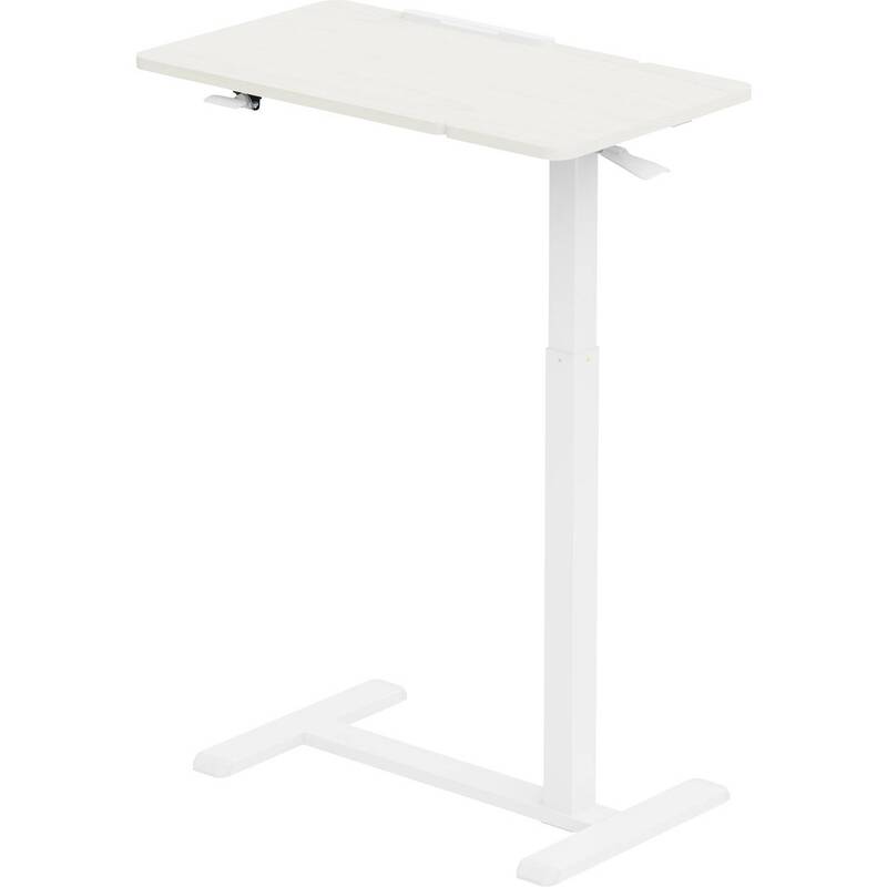 SpeaKa Professional Schreibtisch Arbeitstisch höhenverstellbar 710x400mm Weiß - 4064161499086