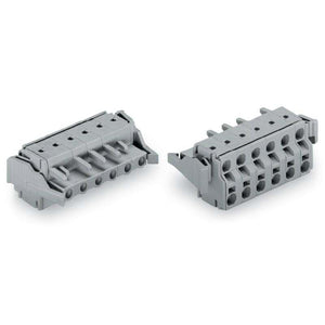 B-Ware WAGO Buchsengehäuse Kabel Stecker Verbinder Grau 9polig 231 7,50 mm 25 Stück