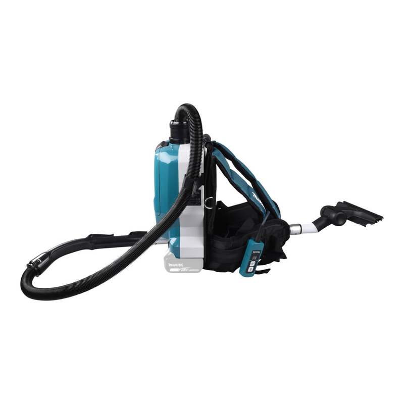 Makita Akku-Rucksackstaubsauger DVC261ZX15 2x18V Sauger HEPA Filter blau - 0088381870016
