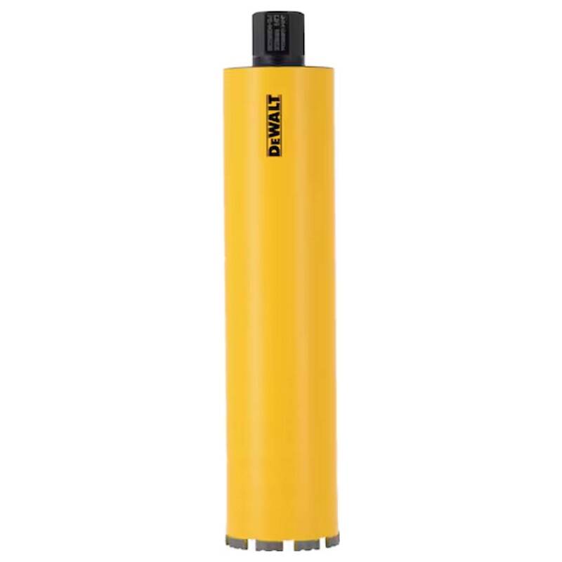 DeWalt Diamantnassbohrkrone Bohrer 117mm Mauerwerk 400mm Arbeitslänge 1 ¼“ UNC - 5054905326234