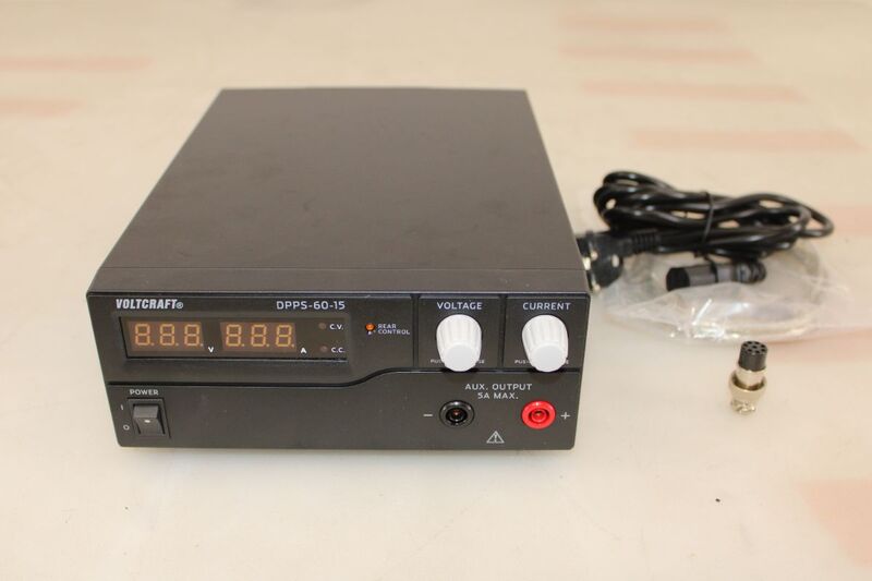 Voltcraft Labornetzgerät DPPS-60-15 einstellbar 1-60V 15A USB programmierbar - 4016138871456