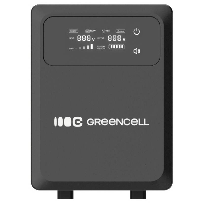 Green Cell USV Notstromversorgung Stromausfall Schwarz Powercore SIEHE TEXT/FOTO - 5904326376601