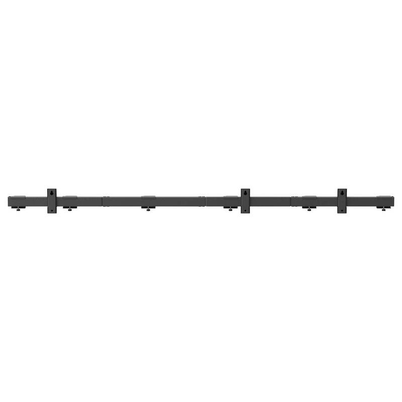 Elevar Fahrradwandhalter Fahrradhalter Schwarz Stahl Kunststoff 6 Einstellplätze - 4064161471709