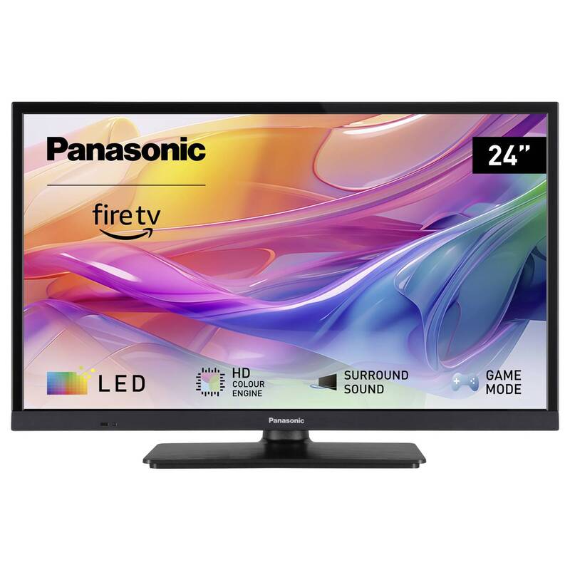Panasonic TV Flachbildschirm 24 Zoll Smart TV DVB-T2 WLAN Schwarz 61cm Full HD - 5025232965397