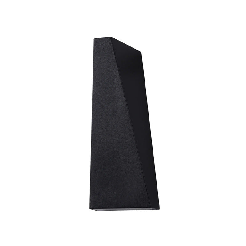 MAYTONI Außenwandleuchte Gartenlampe Times Square LED Wandleuchte schwarz 21cm - 4251110037721