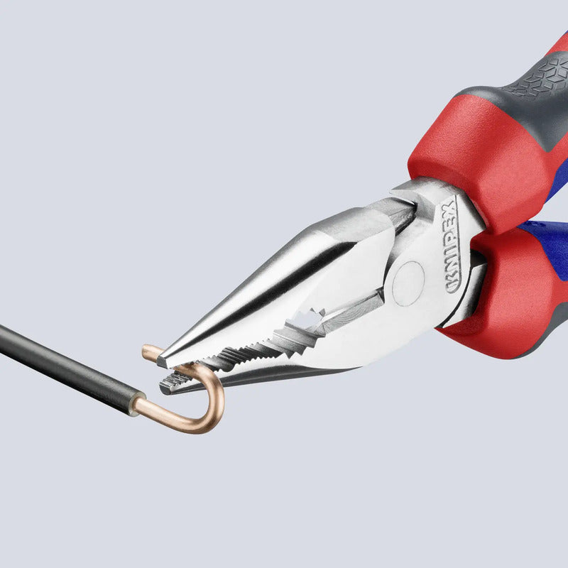 KNIPEX Kombizange 145mm verchromt für Werkstatt Schneidwerte bis 3mm - 4003773078975