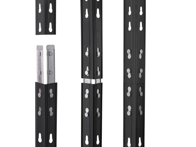 Ar Shelving Metallregal Rivet M 210kg modular Steckregal anthrazit 180x90cm - 8586002701609