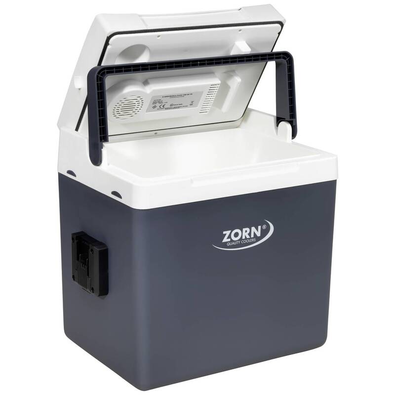 ZORN Akku-Kühlbox Z 26 DC 25l Thermoelektrisch Grau Delta T bis 17°C ohne Akku - 4251702501197