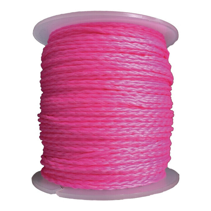 Overmann Pflastererschnur Maurerschnur Polypropylen pink 100m 30kg - 4016590003778