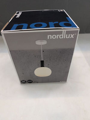 B-Ware Nordlux Pendelleuchte Hängeleuchte Alton 25 E27 60W Lampe Opal 300cm Höhe 330mm