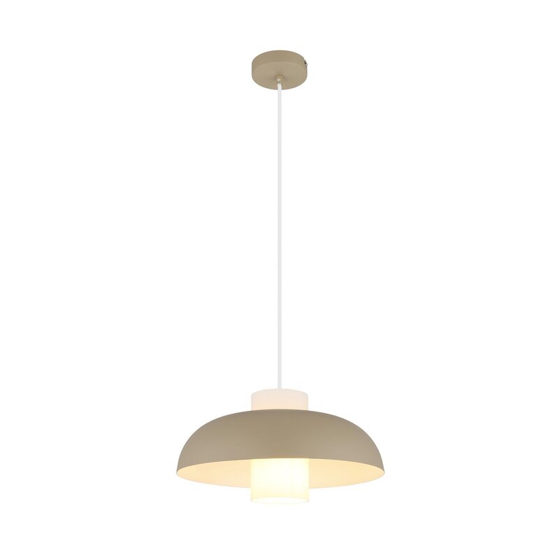 Globo Lighting Lowe Hängeleuchte amber matt/weiß 38 cm E27 dimmbar IP20 - 9007371512164