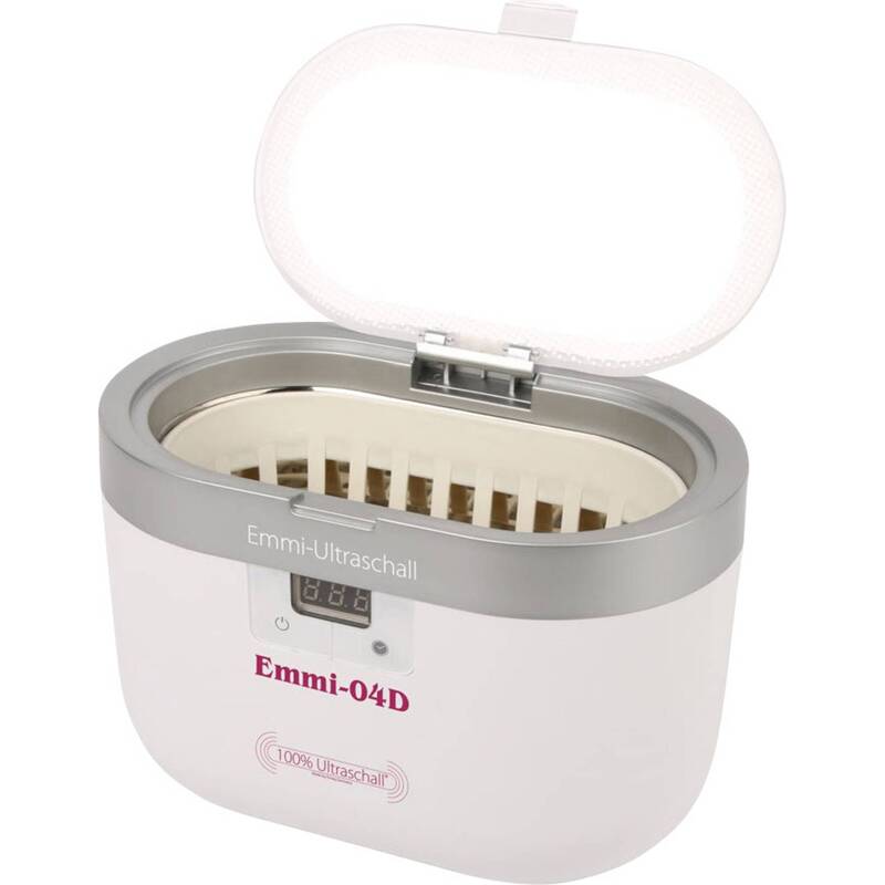 Emag Ultraschallreiniger 40W 0,6l Edelstahl Wanne Reinigung Schmuck Brillen - 4040513601123