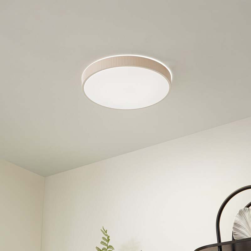 Lindby Leuchten Deckenlampe Deckenleuchte LED hellgrau dimmbar Lampe Leuchte - 4255830902789