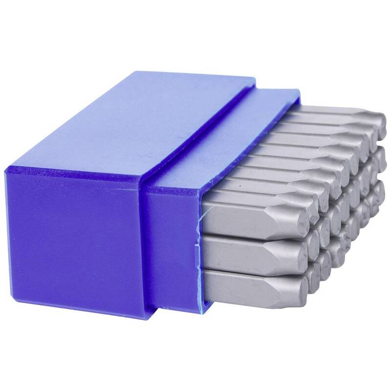 KS Tools Schlagbuchstabensatz Gravur Stempel Handwerkzeug Einschlagstempel - 4042146157022