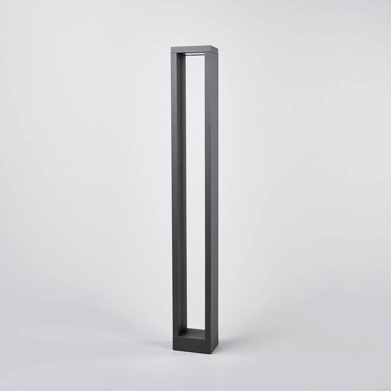 Lucande Pollerleuchte Wegeleuchte LED Außenleuchte Gartenleuchte grafitgrau 90 c - 4251096538748