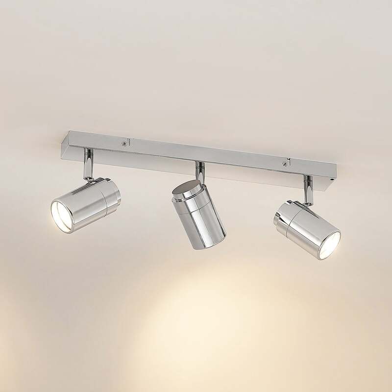 Lindby Remilan Deckenstrahler chrom lang Deckenlampe Deckenleuchte Lampe Leuchte - 4251911732283