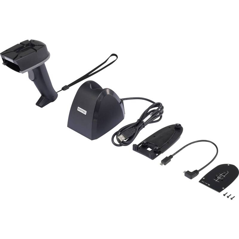 Renkforce RioScan Barcode-Scanner Bluetooth 1D CCD Schwarz Smartphone-Scanner - 4016139088785