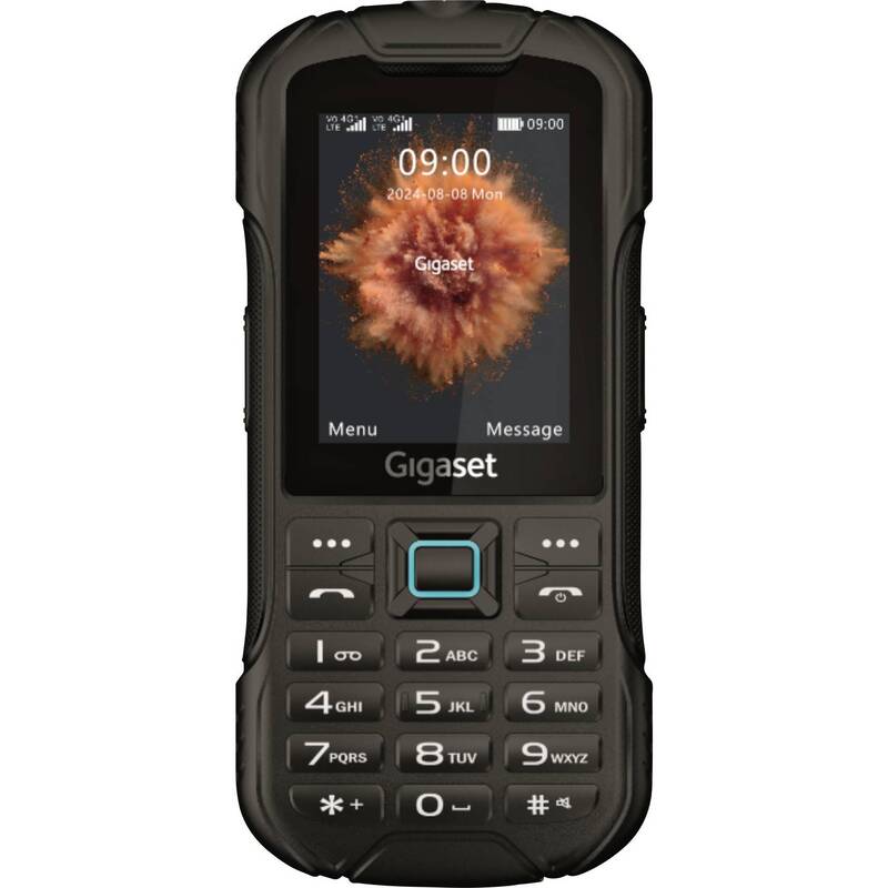 Gigaset Outdoor-Handy GLX 8 ACTIVE IP68 Mobiltelefon schwarz Dual-SIM 2500mAh - 4255781905822