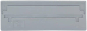 B-Ware WAGO 282-311 50 St. Abschluss- und Trennplatte Abschlussplatte Abschluss-Platte