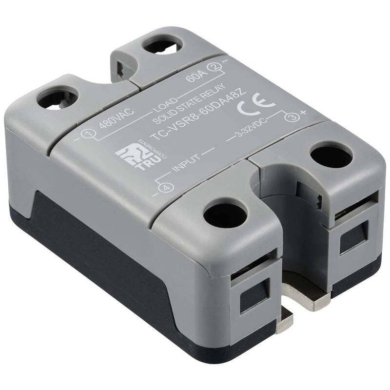 TRU COMPONENTS Halbleiterrelais TC-VSR8-60DA48Z 60A 480V AC - 4064161326245