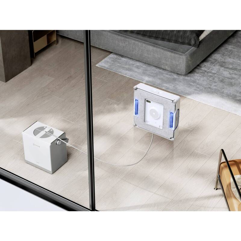 ECOVACS Fensterreinigungsroboter Fensterputzroboter W2 PRO OMNI Weiß Glas - 6970135033836