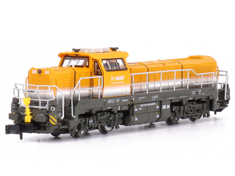 Hobbytrain Diesellok Vossloh DE18 BASF N Modellbahn Zug mit Figur Modellok - 4250528620266