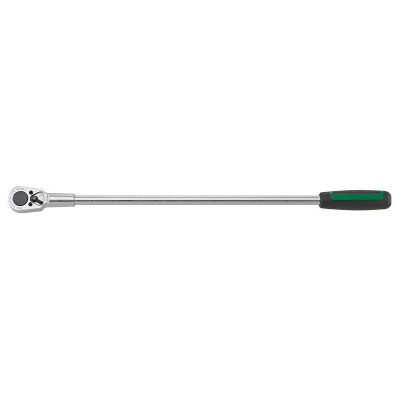 Stahlwille Knarren-Ring-Maulschlüssel 1/2" mit Umschaltknarre 612mm verchromt - 4018754337545