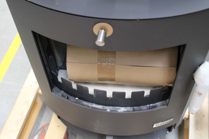 Accente Kaminofen Pamir 2.0 Naturstein Schwarz 6,7 kW Heizgerät Kamin Ofen - 4251787400224