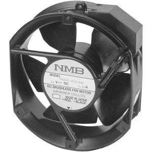 B-Ware NMB Minebea Axiallüfter 5915PC-23T-B30 230V 300m³/h Lüfter schwarz 172x150x38mm