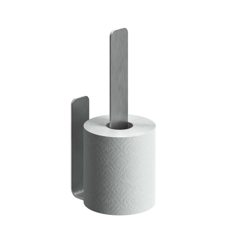 WEISSENSTEIN Ersatzrollenhalter Toilettenpapierhalter WOMO Edelstahl Badezimmer - 4260470462135