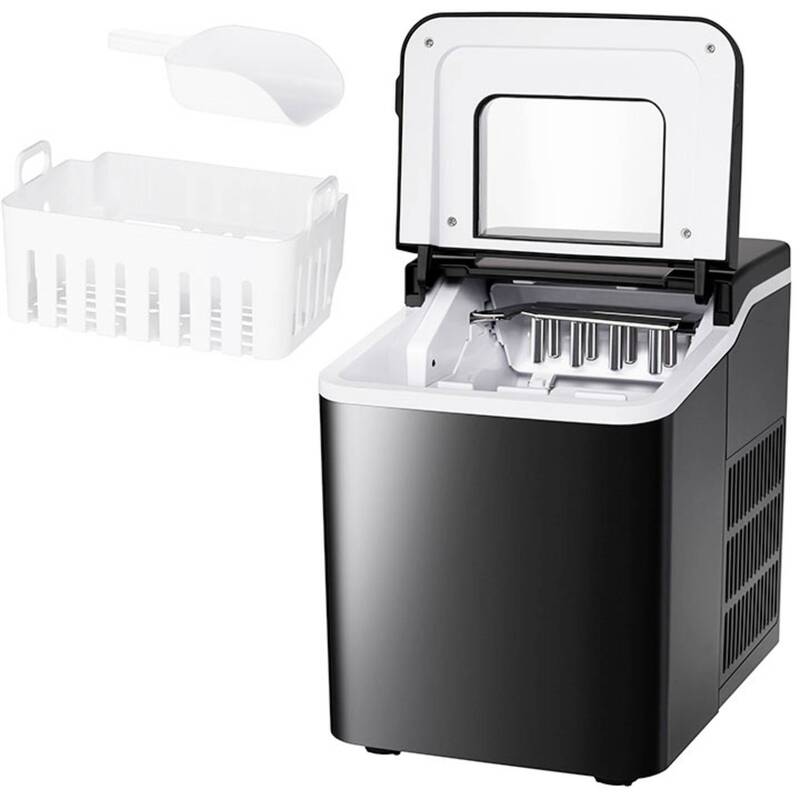 Unold Eiswürfelbereiter Freeze 1,6l Eiswürfelmaschine 120W schwarz Eisschaufel - 4011689489358