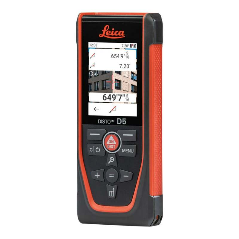 Leica Handlasermeter DISTO D5 Laser Entfernungsmesser Bluetooth schwarz 200m - 7640180531241