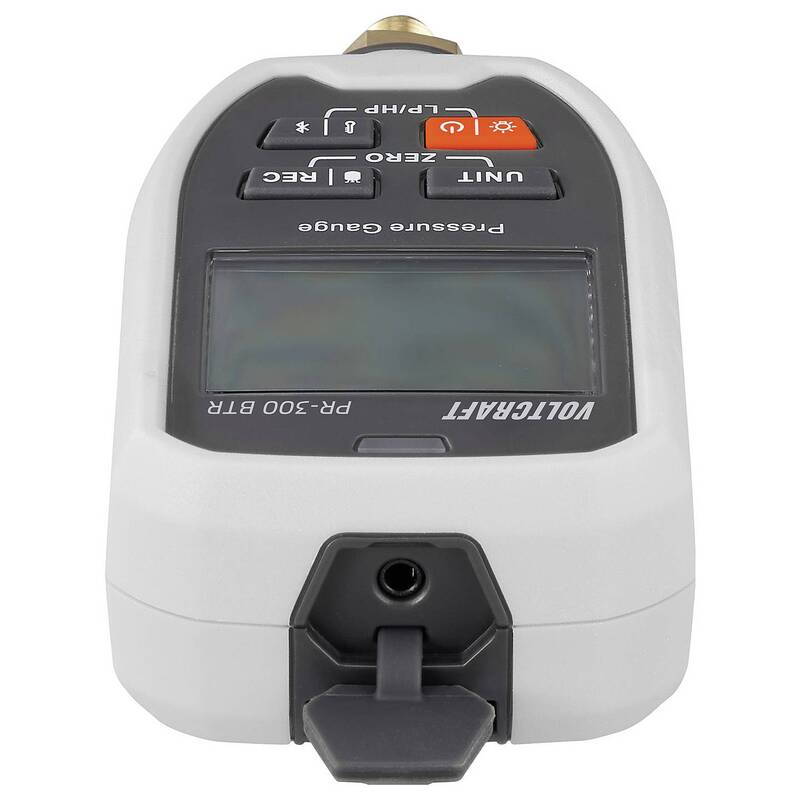 Voltcraft Techno Line PR-300 BTR Druckmessgerät 0-60 bar IP54 250g - 4064161498409