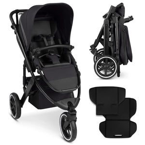 C-Ware ABC Design Kinderwagen Buggy Salsa 5 Run Sportwagen Joggingwagen schwarz