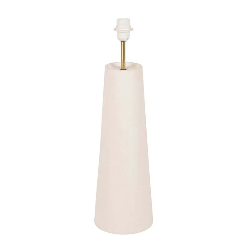 MARKET SET Tischleuchte Lampe Keramikfuß weiß 101cm E27 Designer-Leuchte 60W - 3188000774354