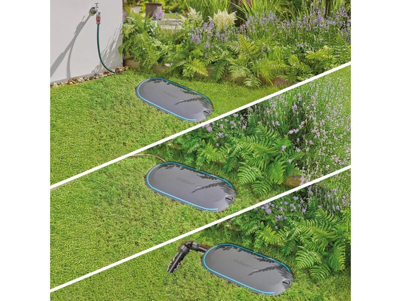 Gardena Schlauchbox RollUp M Garten Schlauchaufbewahrung Komplettset diskret - 4066407027640