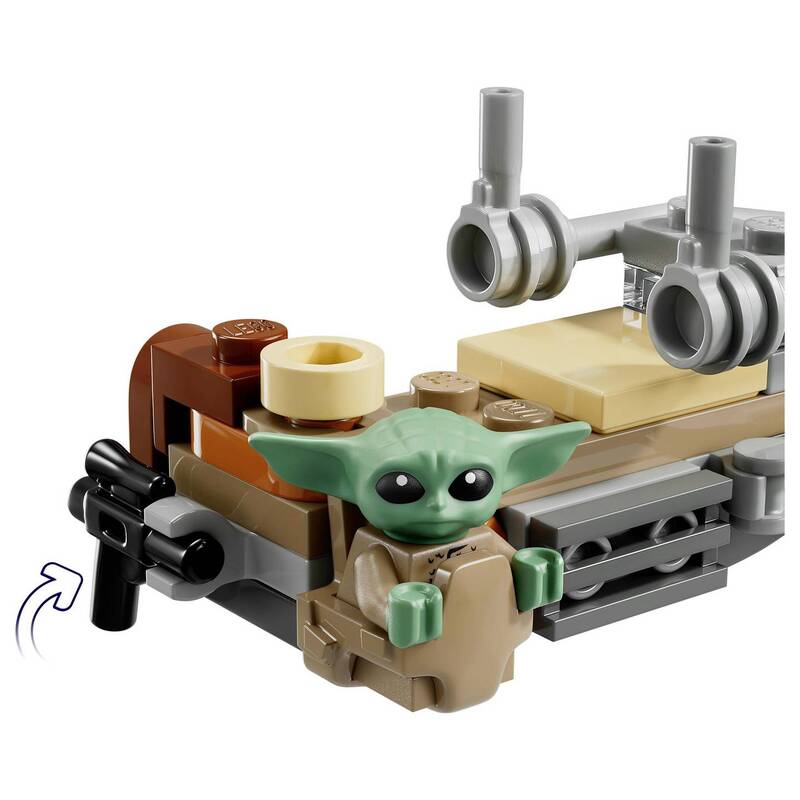 LEGO STAR WARS Der Mandalorianer und Grogu auf Speeder Bike 75436 Spielset - 5702018105467