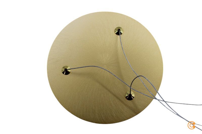 JUST LIGHT Hängeleuchte Maria LED Pendelleuchte dimmbar messing 3-stufig 57cm - 4043689985578