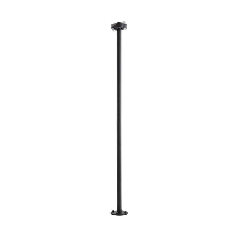Lucande Außenleuchte Gartenleuchte Nirella LED Pollerleuchte schwarz 200cm IP65 - 4255830911712