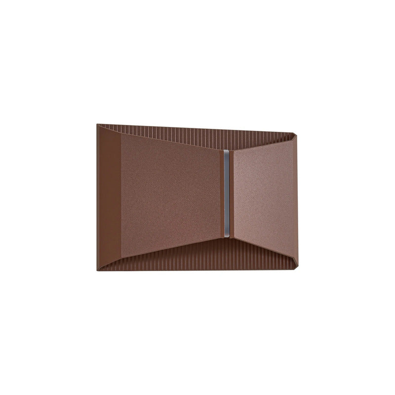 Lindby LED-Außenwandleuchte Anlira braun Up & Down IP65 9W warmweiß 1100lm - 4255830905162