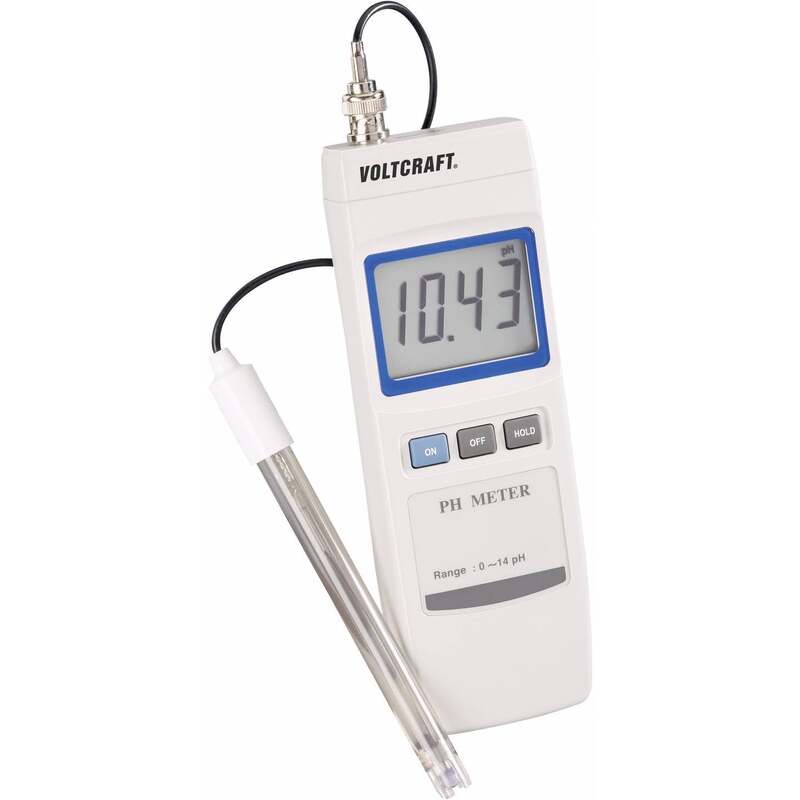 Voltcraft pH-Messgerät PH-100 ATC digital Wasserqualitätsmessgerät 0-14 pH 0.2 - 4016138523232