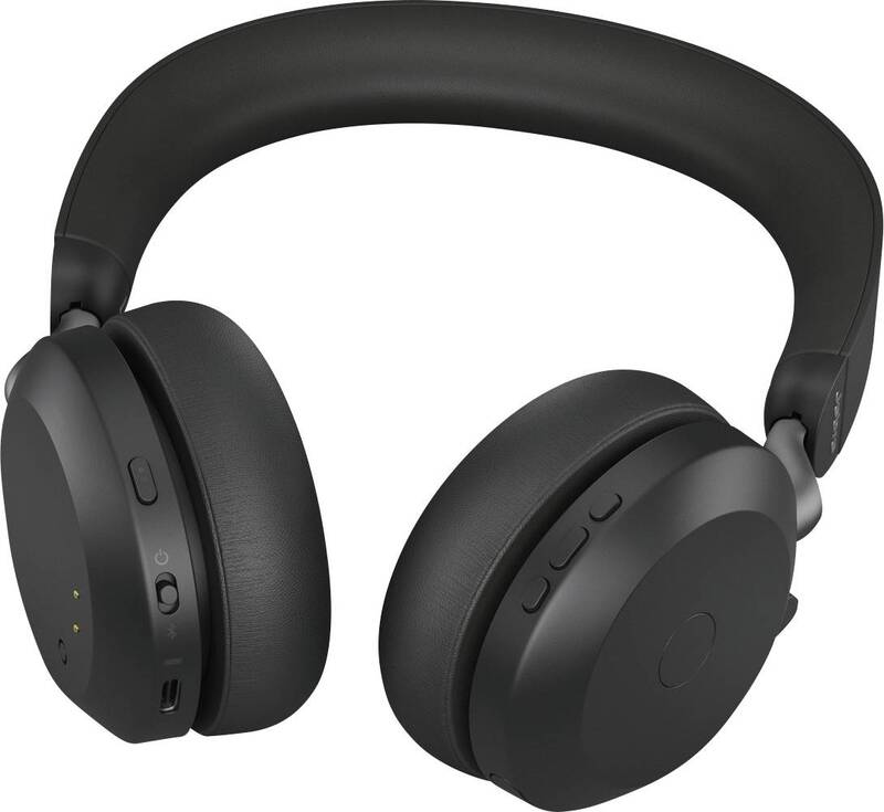 Jabra Evolve2 75 Telefon On Ear Headset Kopfhörer kabelgebunden USB SIEHE TEXT - 5706991024449