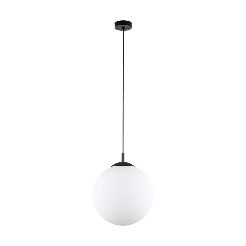 Hängeleuchte Esme Pendelleuchte Lampe dimmbar E27 schwarz Ø35cm 1-flammig - 5901780556716