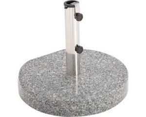 B-Ware Schirmständer Granada grau 40 kg Sonnenschirmständer mit Kombi-Adapter 38-48mm