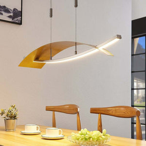 B-Ware Lindby Led Hängeleuchte Marija Hängeleuchte Lampe Leuchte 22 W Metall Gold Sil978