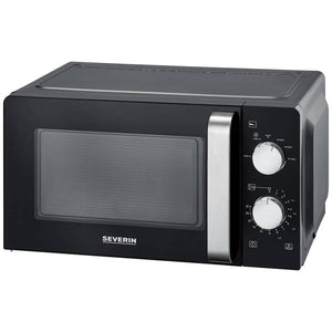 B-Ware Severin MW 7886 Mikrowelle 700 W 17 l Schwarz mit Timerfunktion