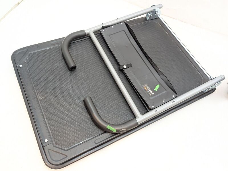 Meister Werkzeuge Plattformwagen klappbar Stahl 300kg Traglast schwarz 910x610mm - 4004848985709