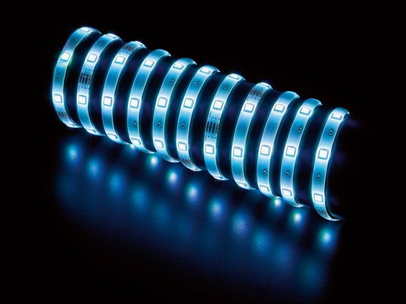 LED Flexband RGB 5m mit Fernbedienung selbstklebend zuschneidbar 150 LEDs Lampe - 4007873128936