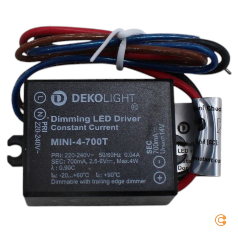 Deko Light LED-Treiber Konstantstrom LED Treiber Schwarz 4 W 700 mA 17 STÜCK - 4042943171122
