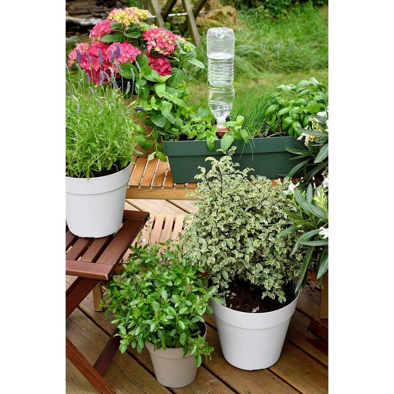 Hozelock Bewässerungskegel Aquasolo Keramik 4 Kegel für Töpfe 45-60cm - 3176335003997